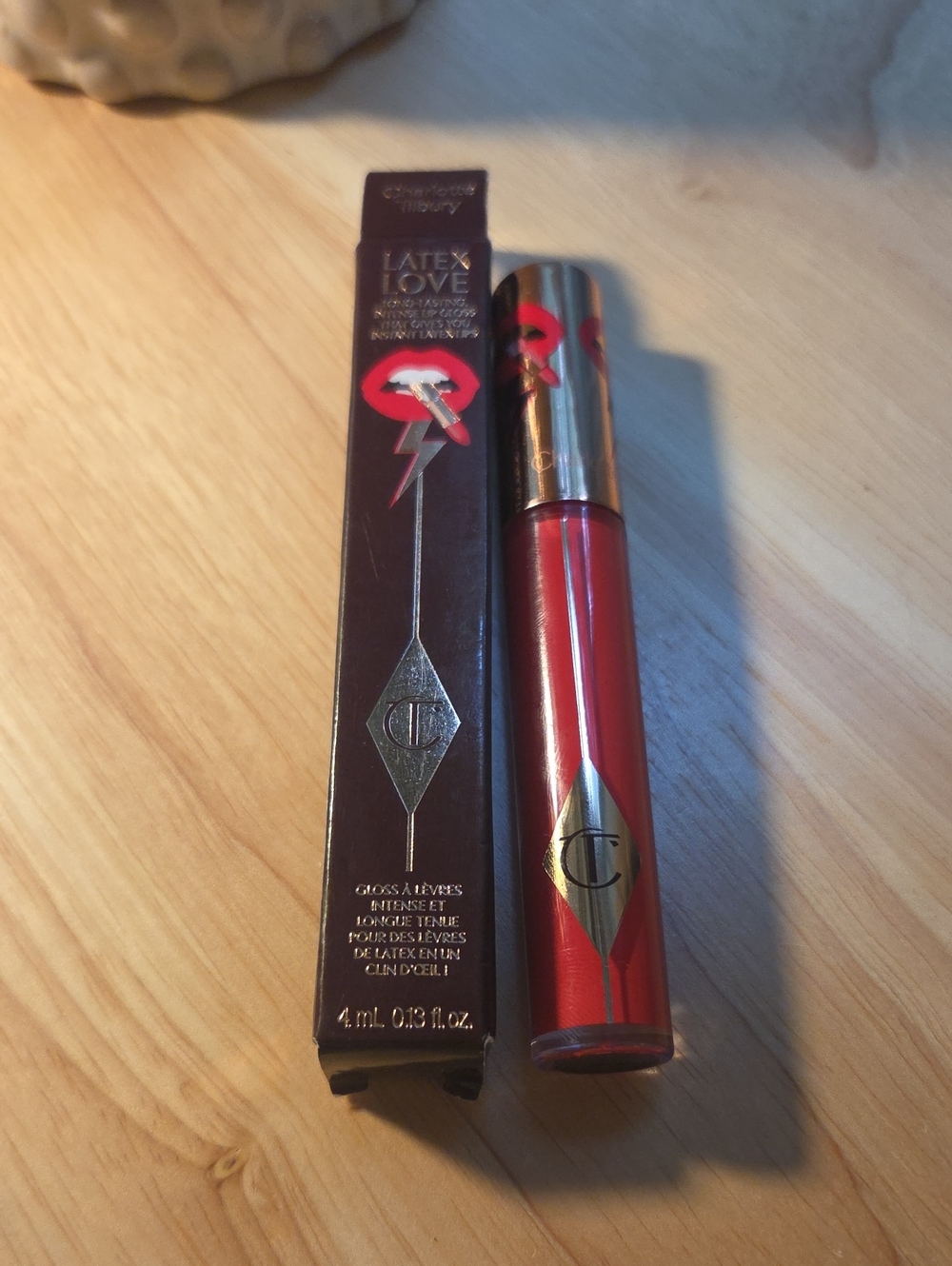 💋Charlotte Tilbury Latex Love Lip Gloss in Studio 64- NEW IN BOX 💋